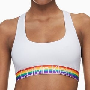 🌈*NWT* Calvin Klein PRIDE sports bra (sz m)